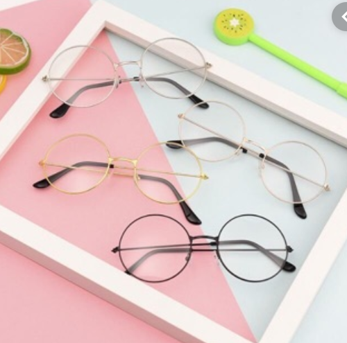 [HCM]Mắt kính ngố gọng cận Nobita thời trang D (Vàng)