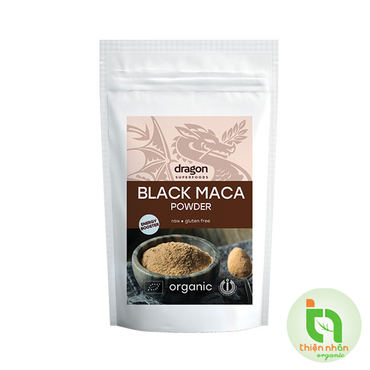 Bột Maca đen hữu cơ Dragon Superfoods 100g - Organic Black Maca Powder
