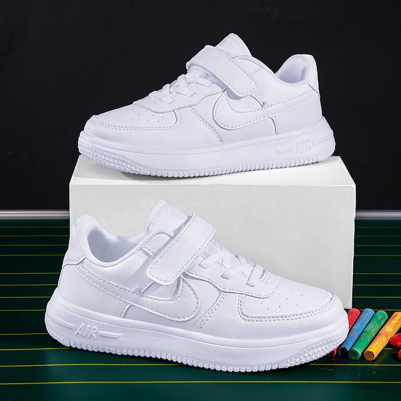 Giày đi học màu trắng cho bé gái, bé trai - Giày thể thao bé trai , bé gái BC107