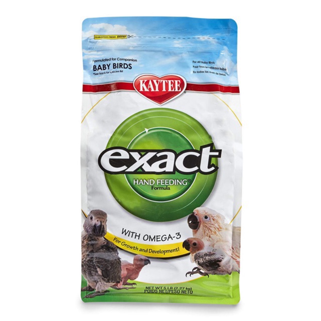 Bột kaytee dành cho vẹt non gói chiết lẻ 100g hàng liên tục cập nhật date mới