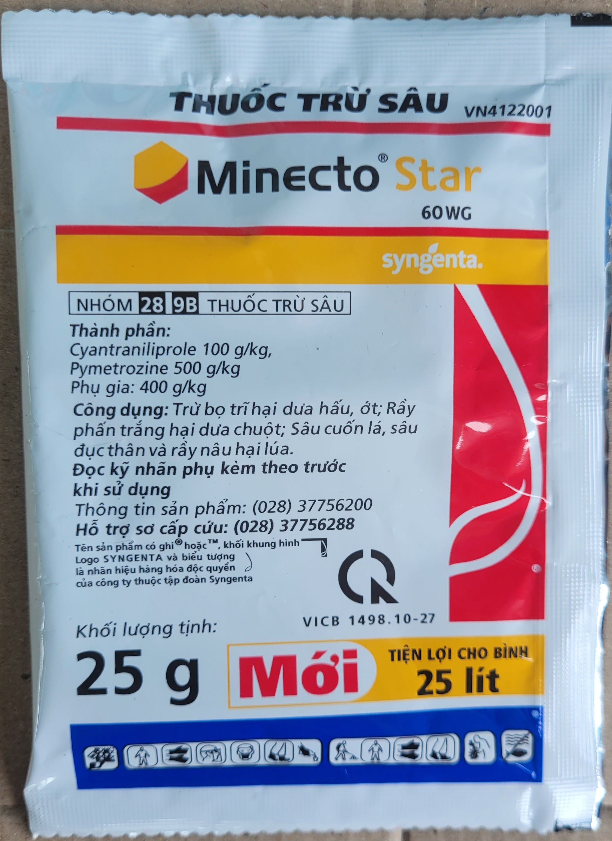 Thuốc trừ sâu Minecto Star 60wg - Sygenta