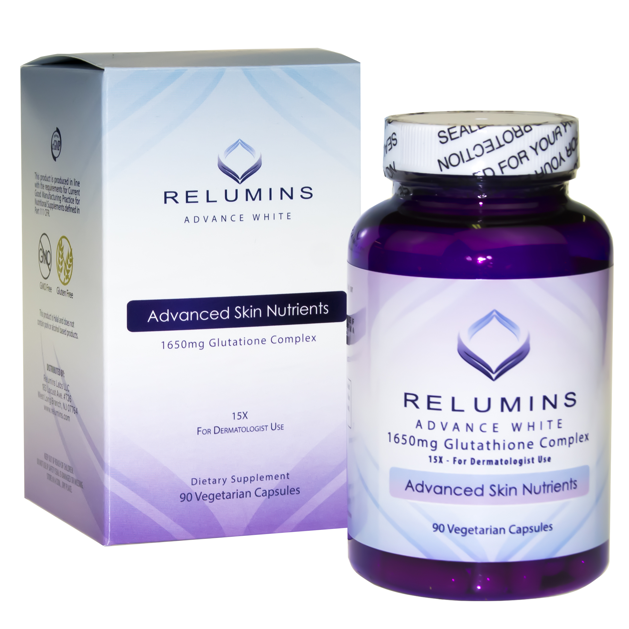 Viên Uống Trắng Da Relumins Advance White 1650mg Của Mỹ 90 viên