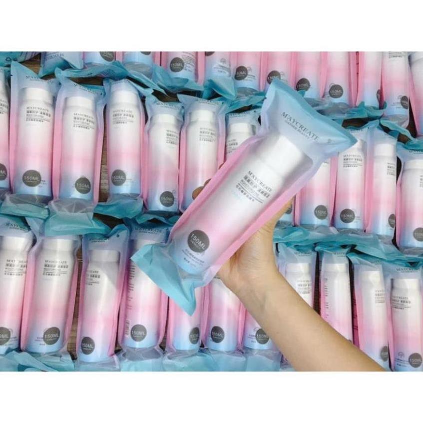 Xịt Chống Nắng Trắng Da Maycreate 150ml