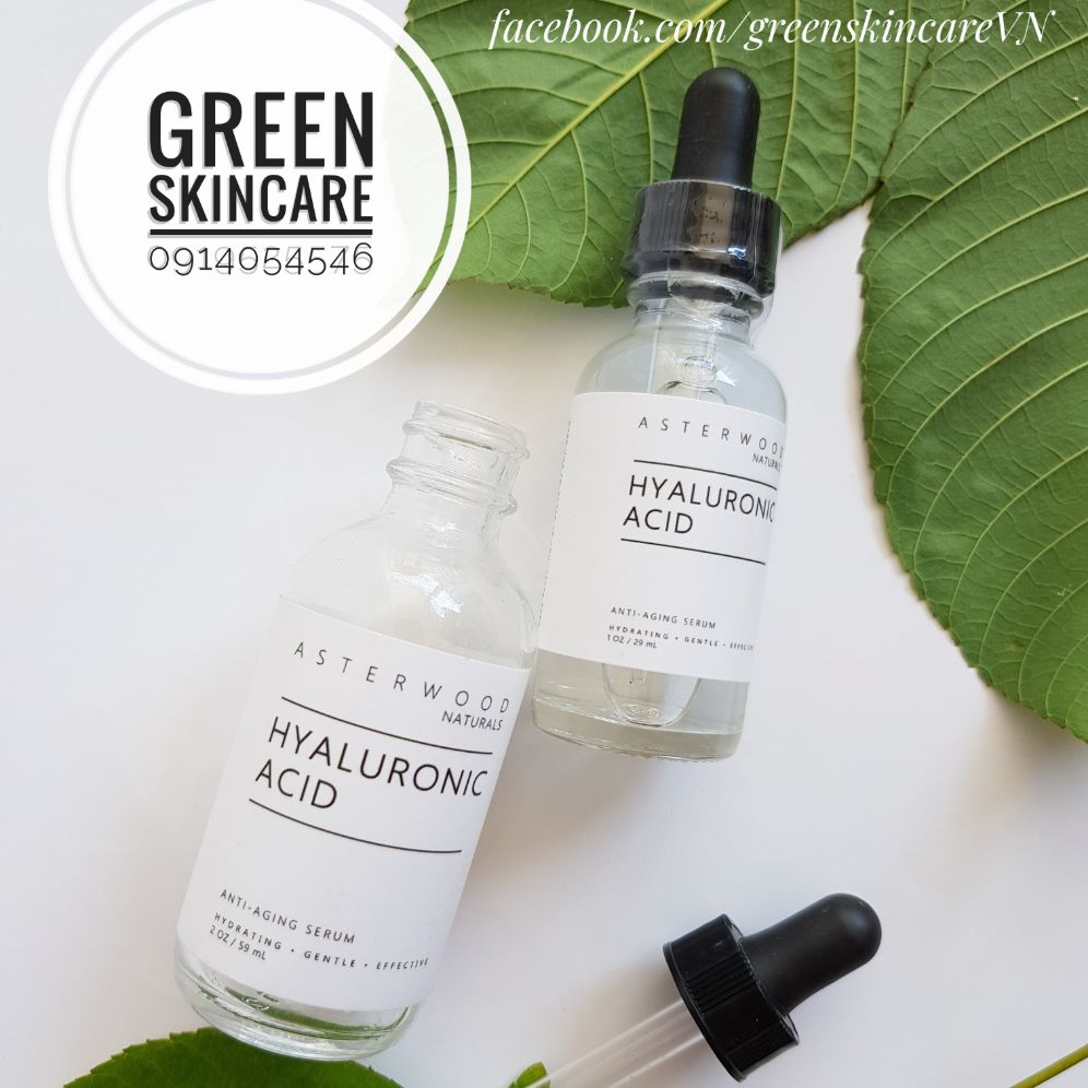 Serum cấp nước Hyaluronic Acid Ha Asterwood Naturals 29ml - 59ml - 118ml