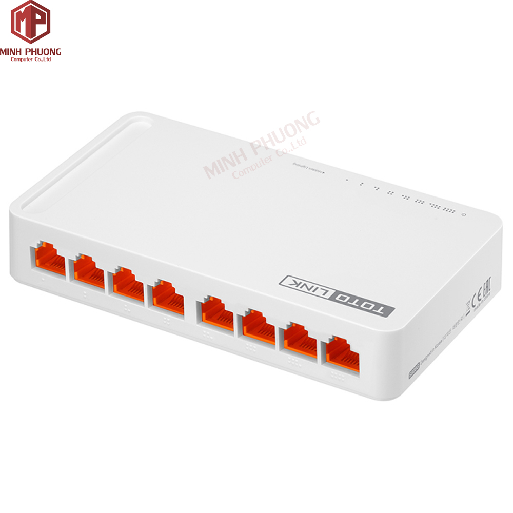 Bộ chia mạng 8 cổng totolink s808g gigabit - hàng chính hãng