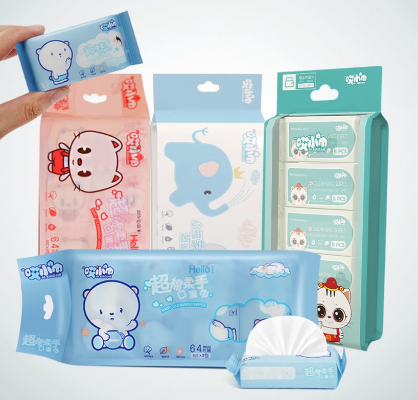Khăn giấy ướt mini bỏ túi siêu nhỏ siêu tiện lợi