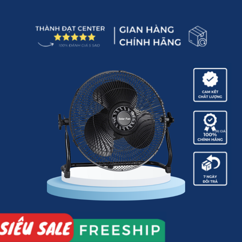 Quạt tích điện năng lượng mặt trời để bàn- quạt tích điện siêu tiết kiệm điện