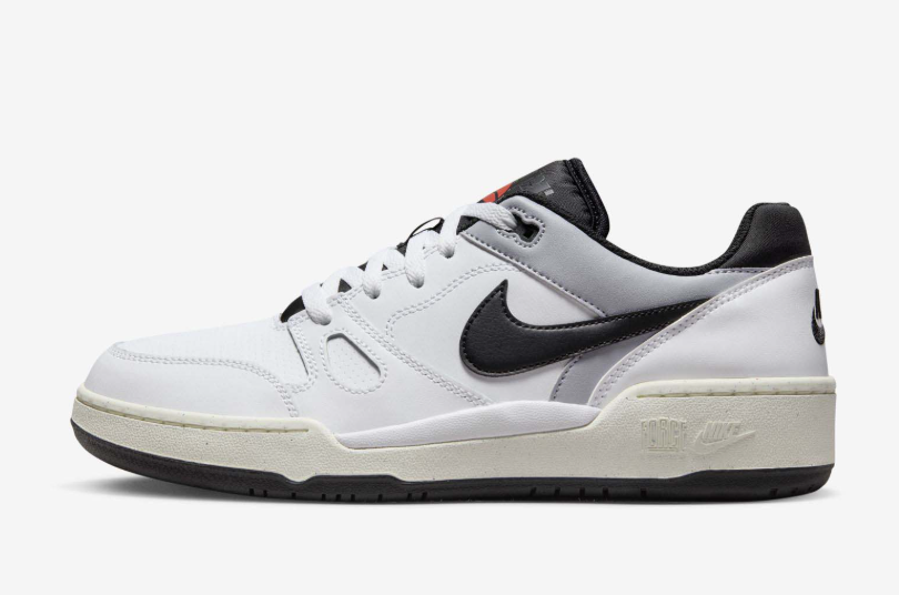 [THANH LÝ] Giày Thể Thao N i k e Men's Full Force Low Shoes - White Trắng, Size US: 9.5 - Sản Phẩm Ố Vàng, Hộp Sản Phẩm Rách