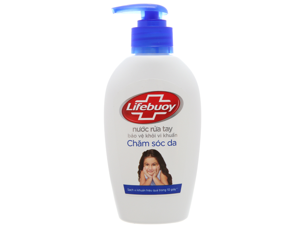 Nước rửa tay Lifebuoy chăm sóc da chai 177ml