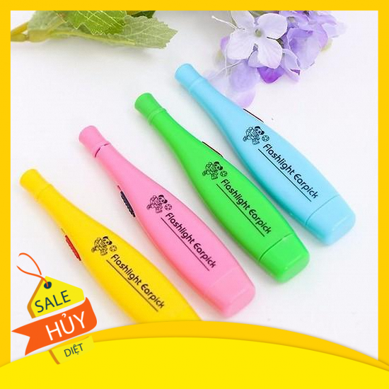Dụng cụ lấy ráy tai có đèn có hộp đựng