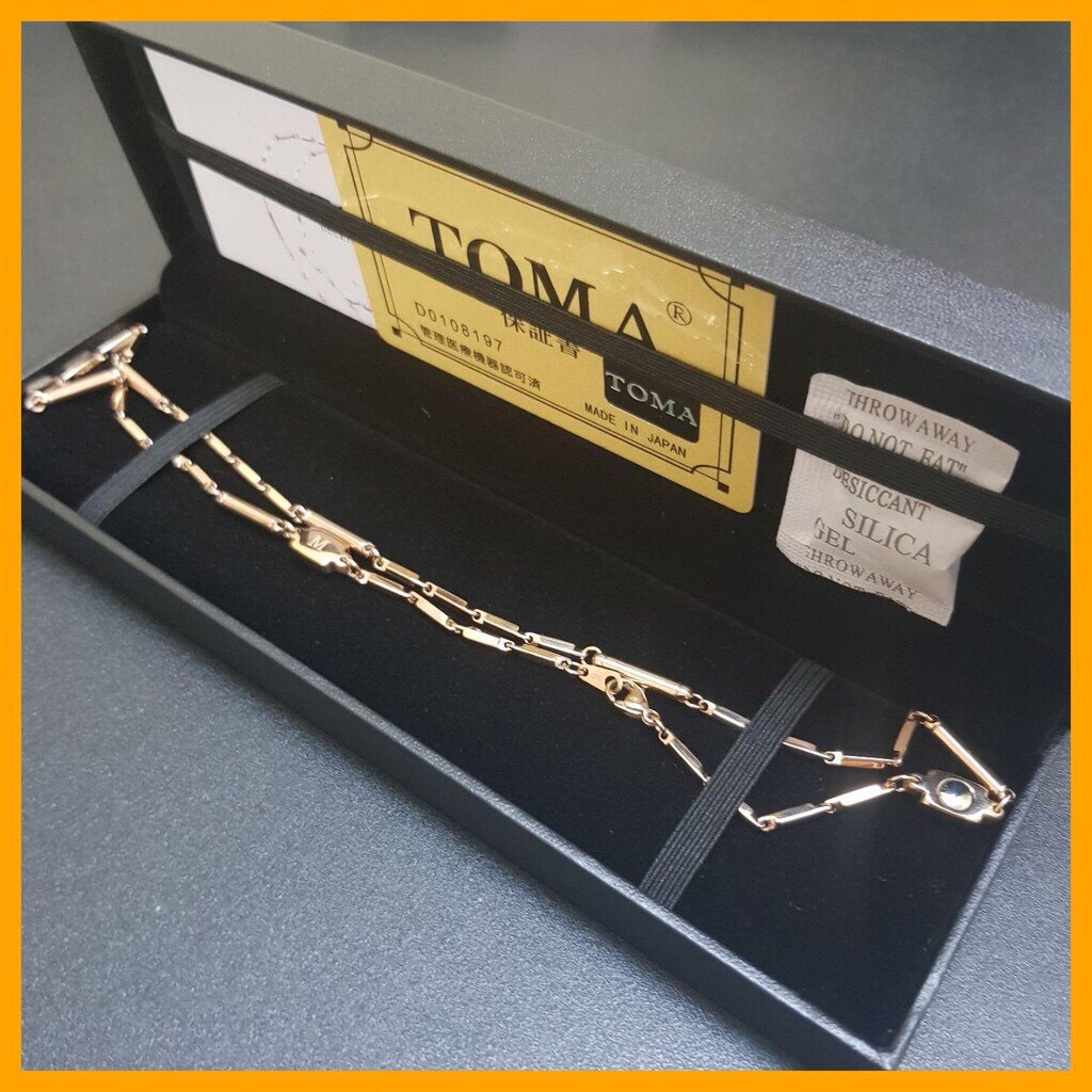 Vòng Cổ Nữ  Điều Hòa Huyết Áp Toma Cao Cấp Nhật Bản - Hàng Xách Tay Nội Địa Nhật (Bảo Hành 12 tháng)