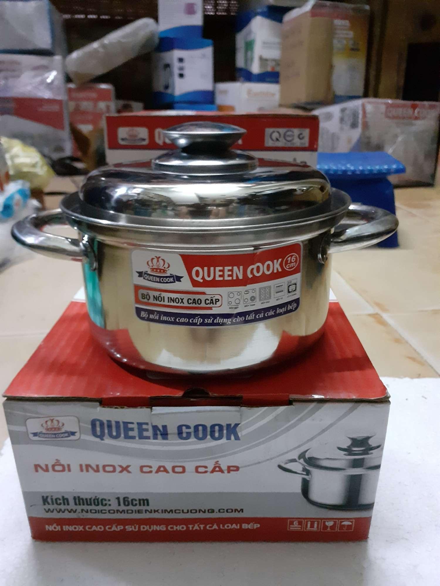 NỒI INOX CAO CẤP KIM CƯƠNG 16CM
