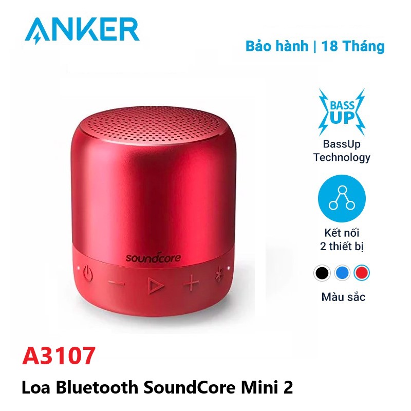 Loa bluetooth SOUNDCORE Mini 2 6W - A3107