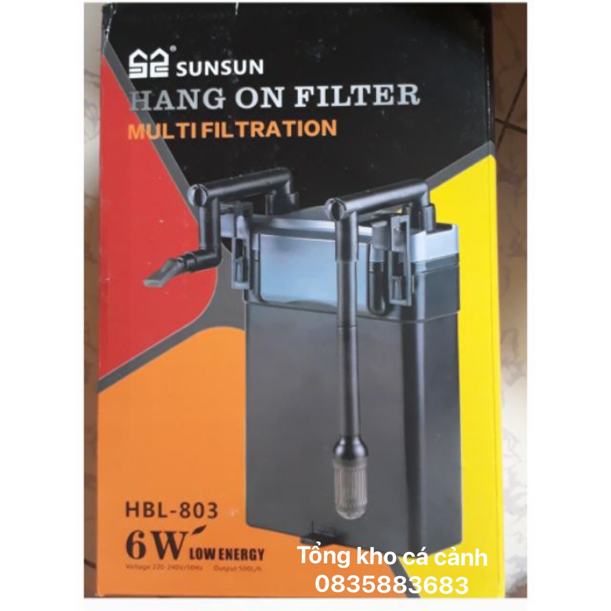 LỌC TREO HBL-803 LỌC THÙNG TREO BỂ CÁ