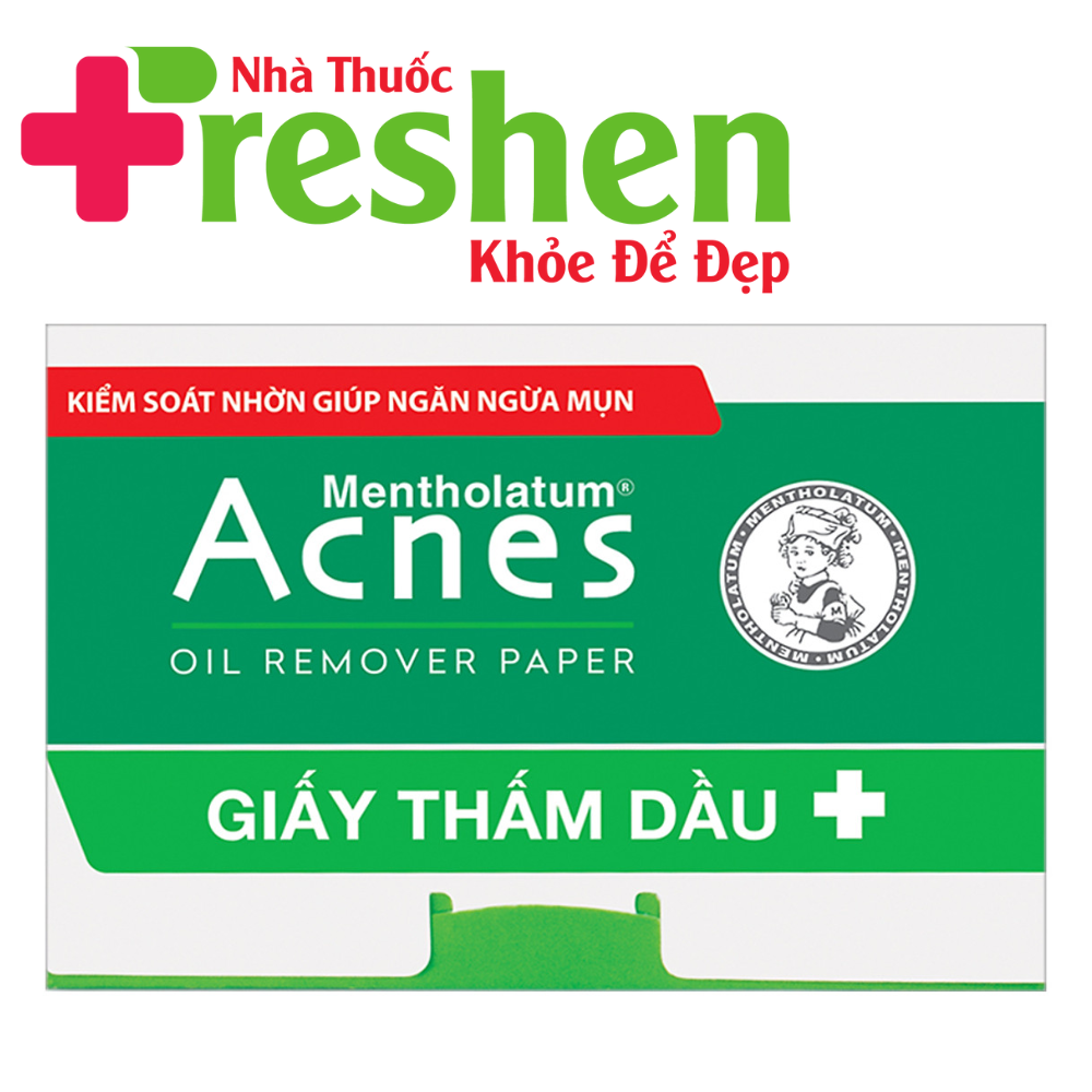 [HCM]Giấy Thấm Dầu Acnes Oil Remover Paper (100 Tờ)