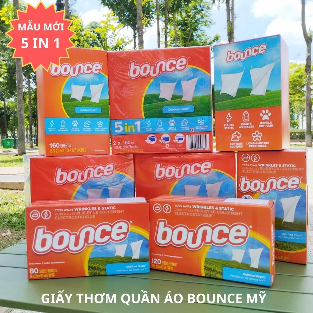 Giấy thơm quần áo Bounce Mỹ