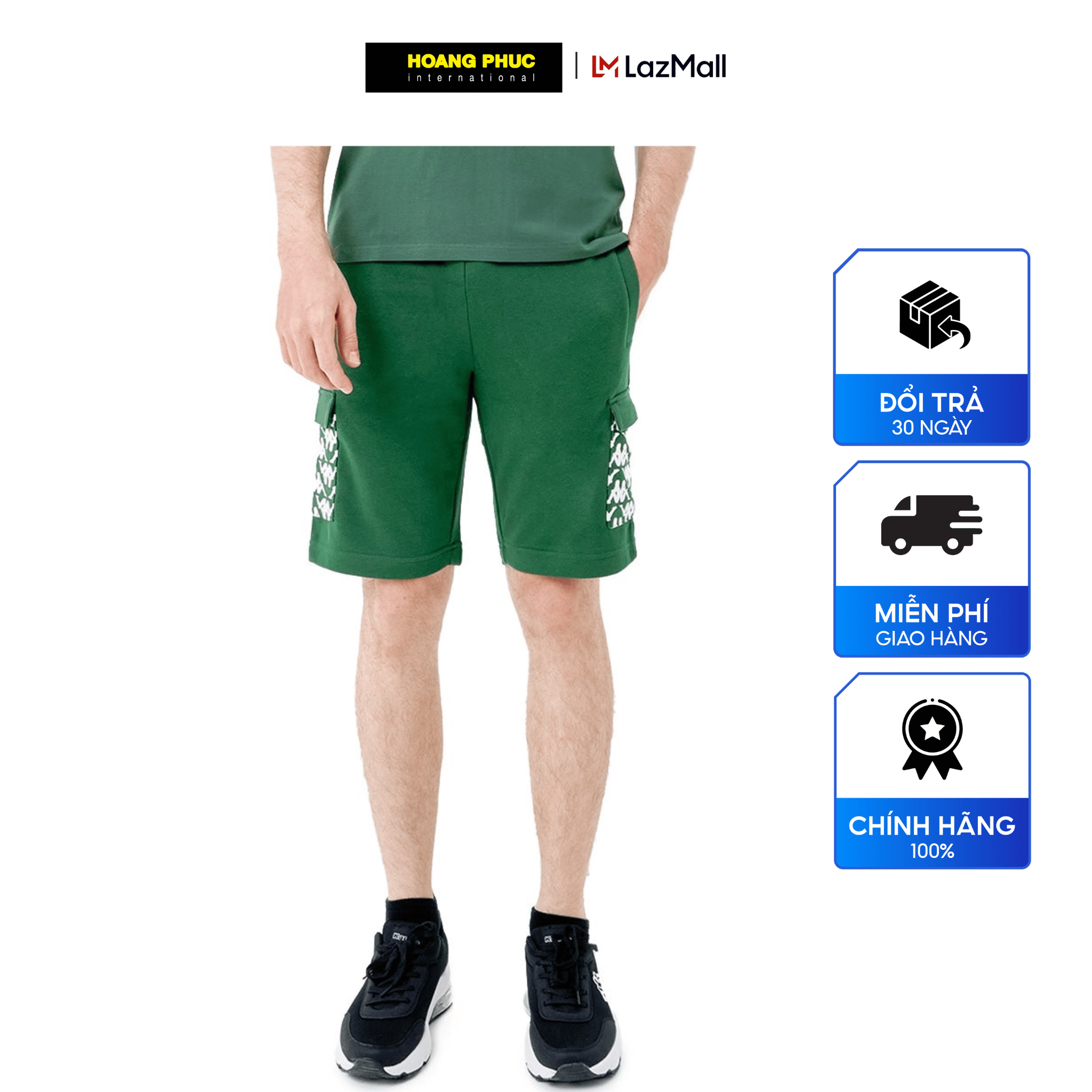 Quần short thể thao nam KAPPA năng động 351C37W