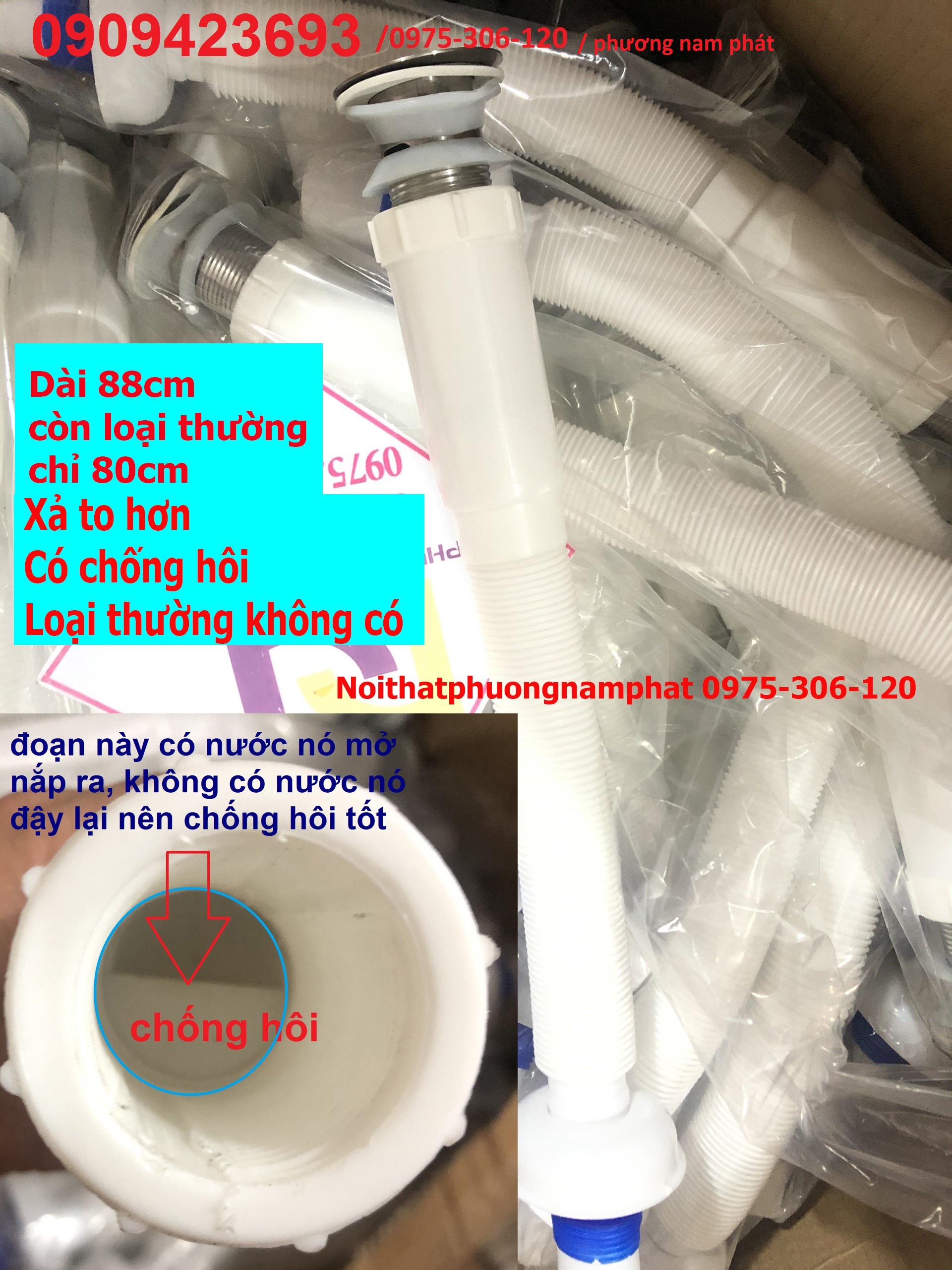 [HCM][XẢ CHỐNG HÔI] Xi Phông Xả Chậu Rửa Mặt Lavabo XẢ NHẤN TRẮNG Bằng Nhựa ABS X01 XẢ RUỘT GÀ dễ dàng kéo dài ngắn chống hôi tốt loại xả trắng dài to dày và dai hơn xả xám