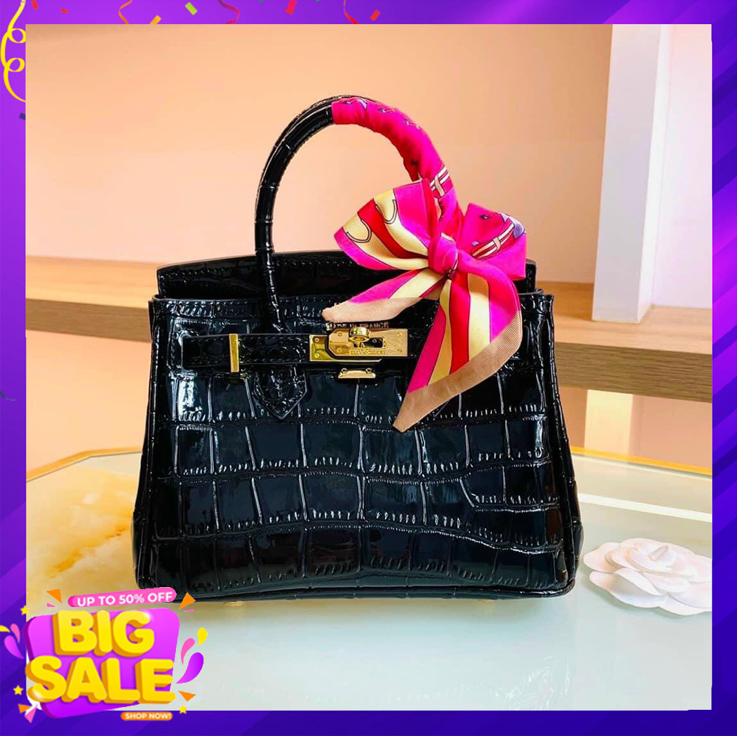 Túi xách nữ túi đeo chéo vai HM rắn Size 20cm thời trang