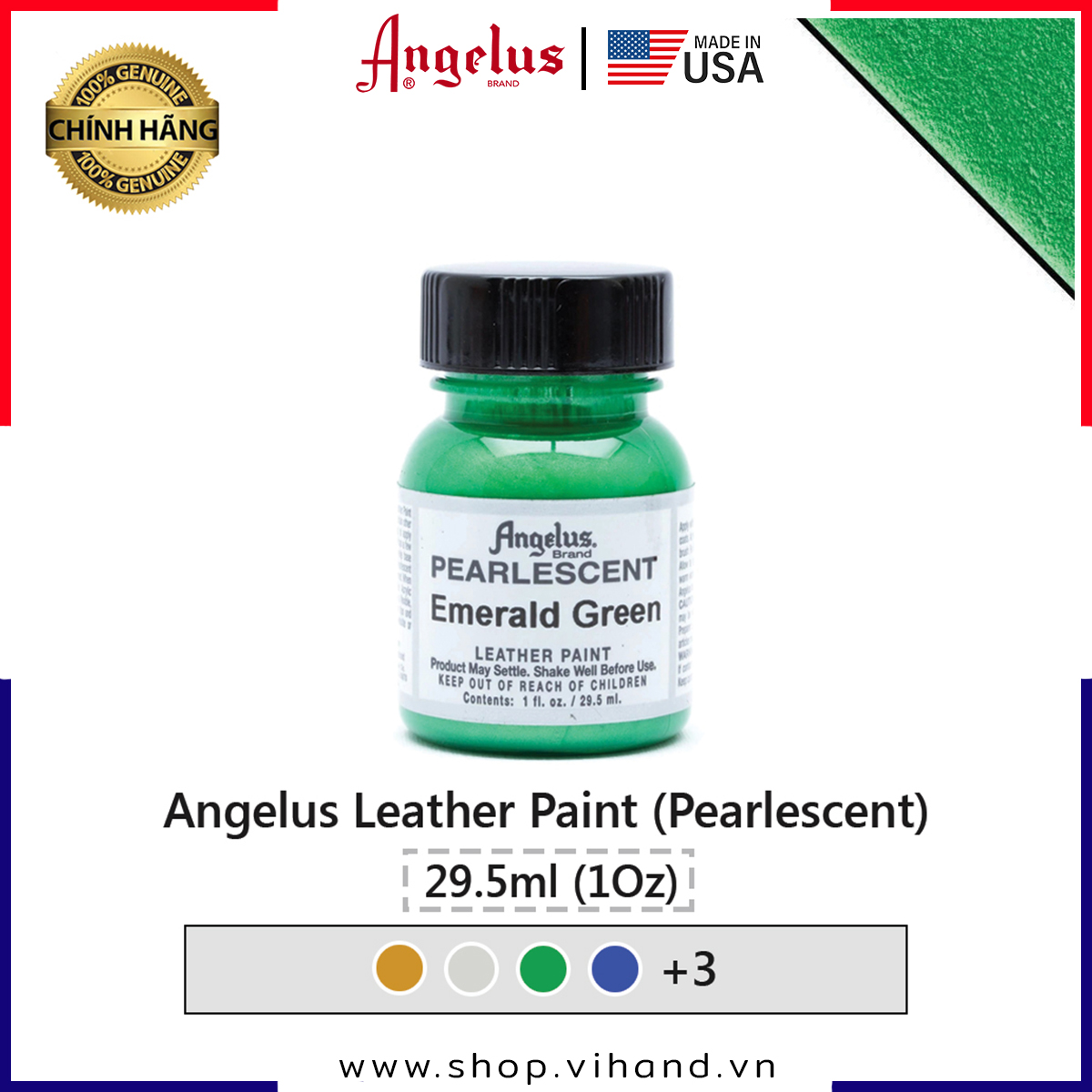 Màu vẽ da vải Angelus Leather Paint – 29.5ml