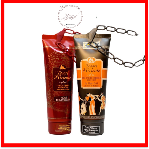Sữa tắm tuýp xích Tesori d'Oriente 250ml