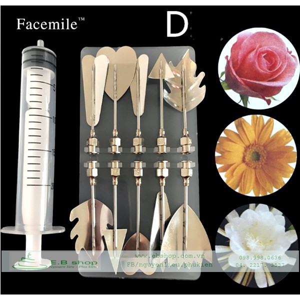 Bộ 10 kim làm thạch rau câu 3d được chọn mẫu