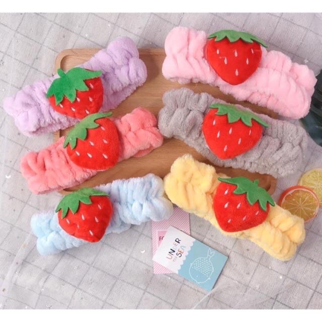 Băng đô turban quả dâu tây siêu hot