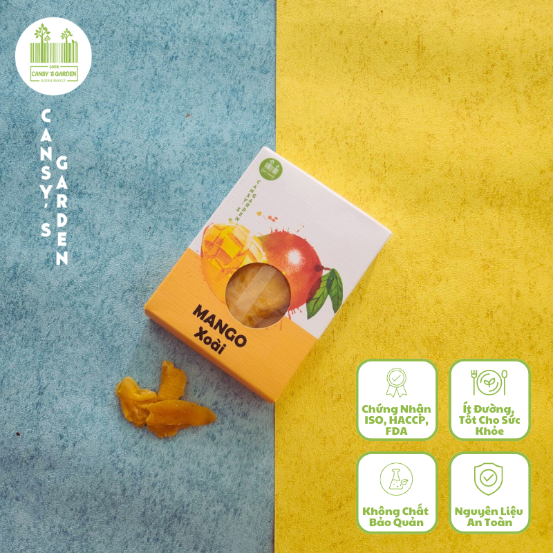 Xoài sấy dẻo - Hộp 80gr