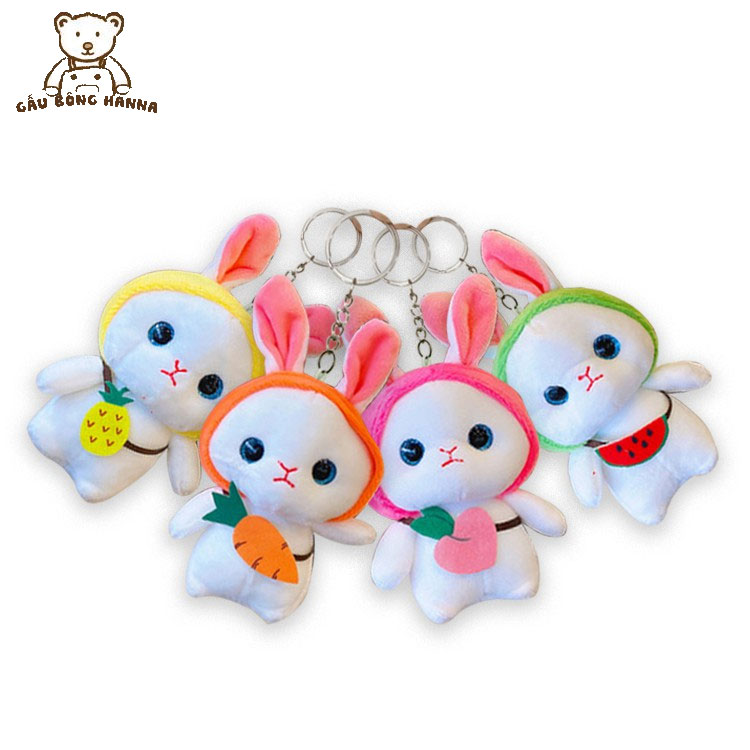 Móc Khoá Gấu Bông Chuột Hamster Đáng Yêu