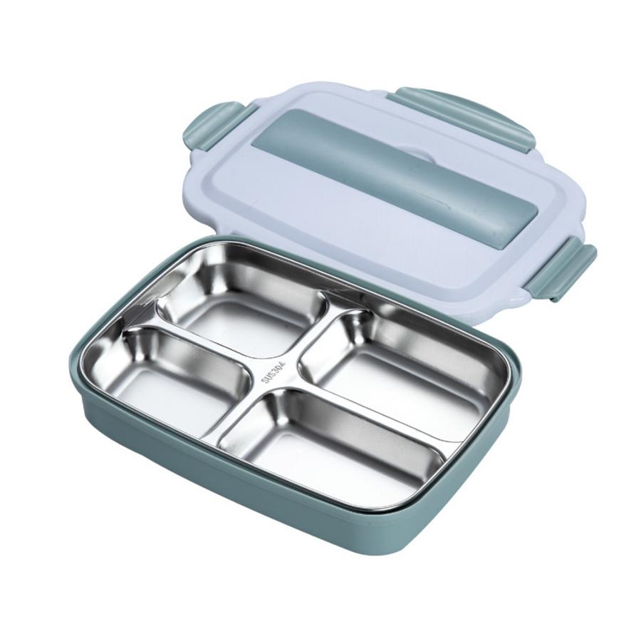 Hộp đựng cơm inox khắc logo