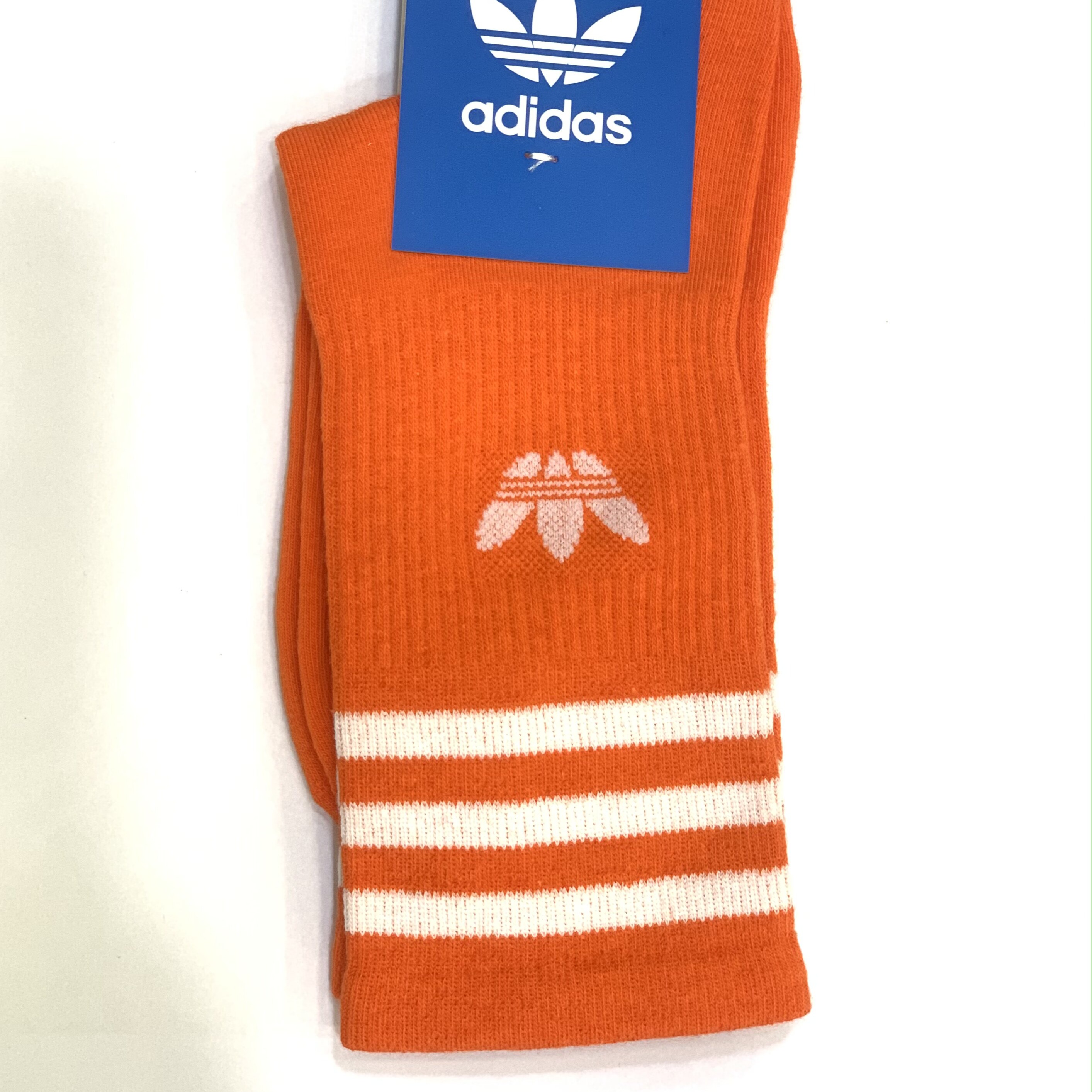 Vớ adidas cổ cao màu cam