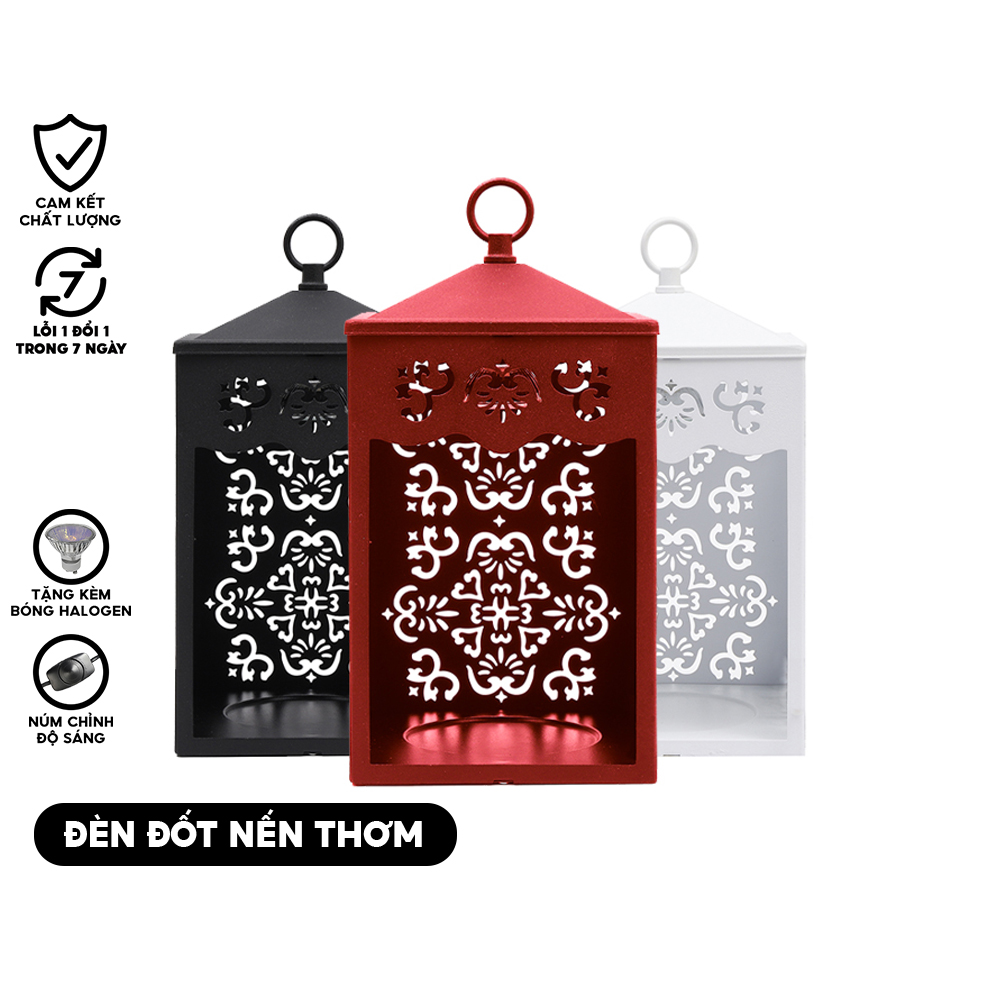 Đèn đốt nến thơm lồng sắt - Đèn đốt nến Bath and Body Works,Yankee Candle,Candle Cup