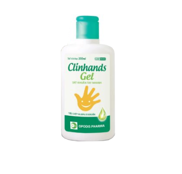 Gel rửa tay sát khuẩn clinhands gel Opodis Pharma chai 70ml