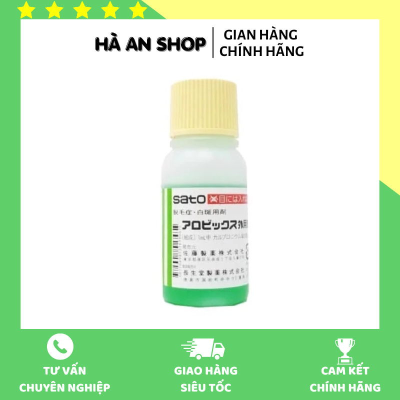 Thuốc bôi kích thích mọc tóc thảo dược sato nhật bản 30ml - chính hãng