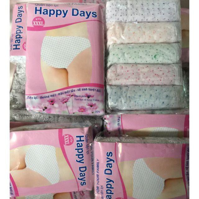 Set 10 bịch quần lót giấy bà bầu