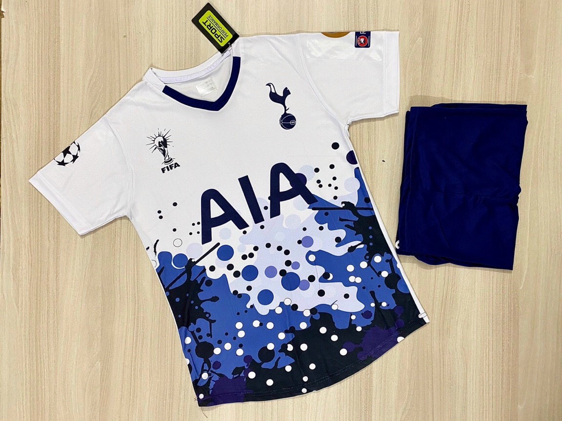 Bộ Quần Áo Đá Banh Bóng Đá TOTTENHAM 2020-2021 thun thái cao cấp, Có in tên số theo yêu cầu - Lion Sport