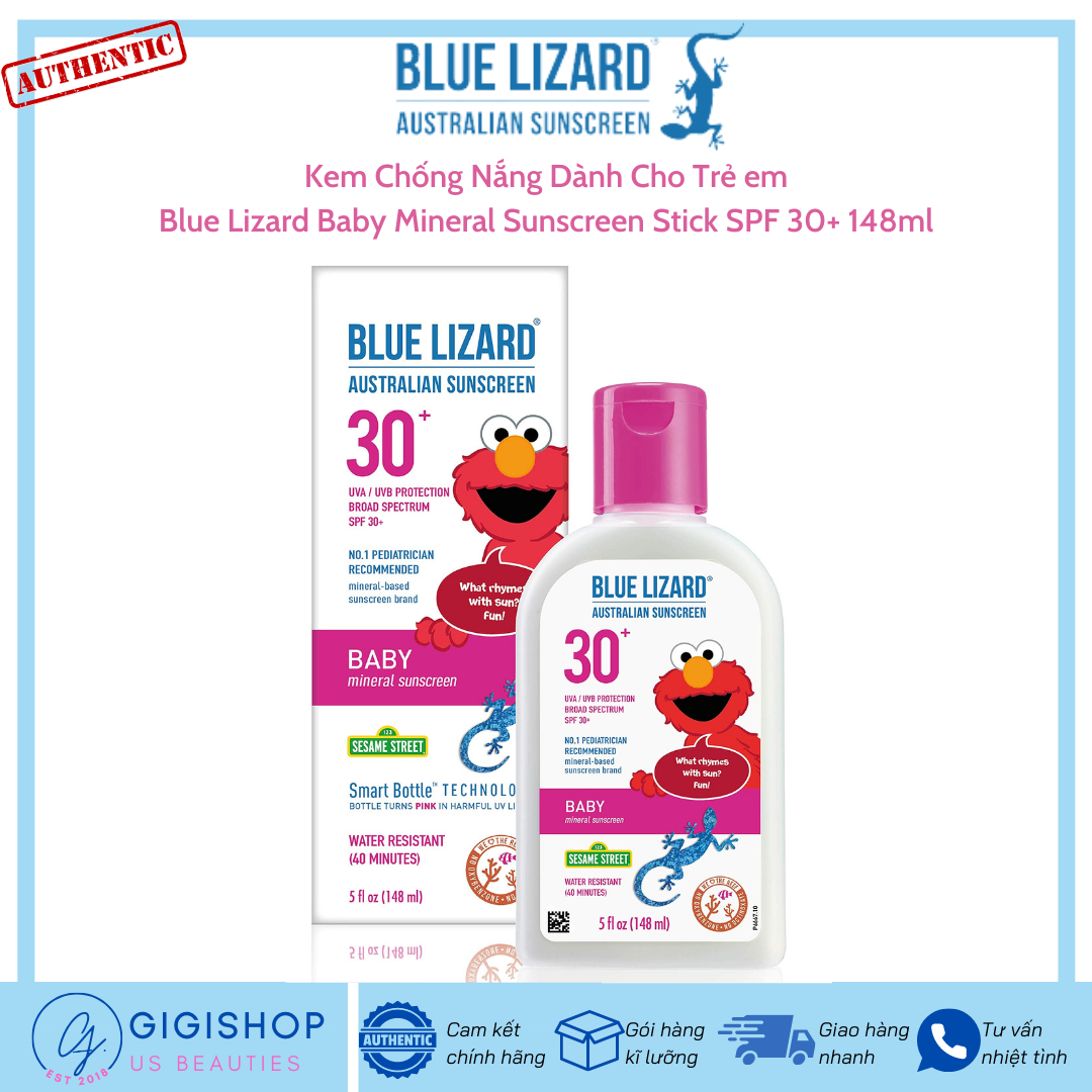 Kem Chống Nắng Blue Lizard Australian Sunscreen Baby SPF 30+ 148ml