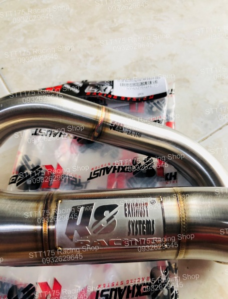 Cổ pô R8 EX 150 K4 ( cổ 32mm ) ( Mẫu chạy sân )