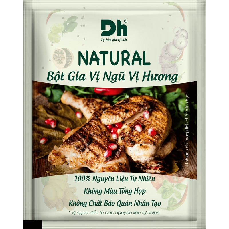 Natural bột gia vị ngũ vị hương 10g