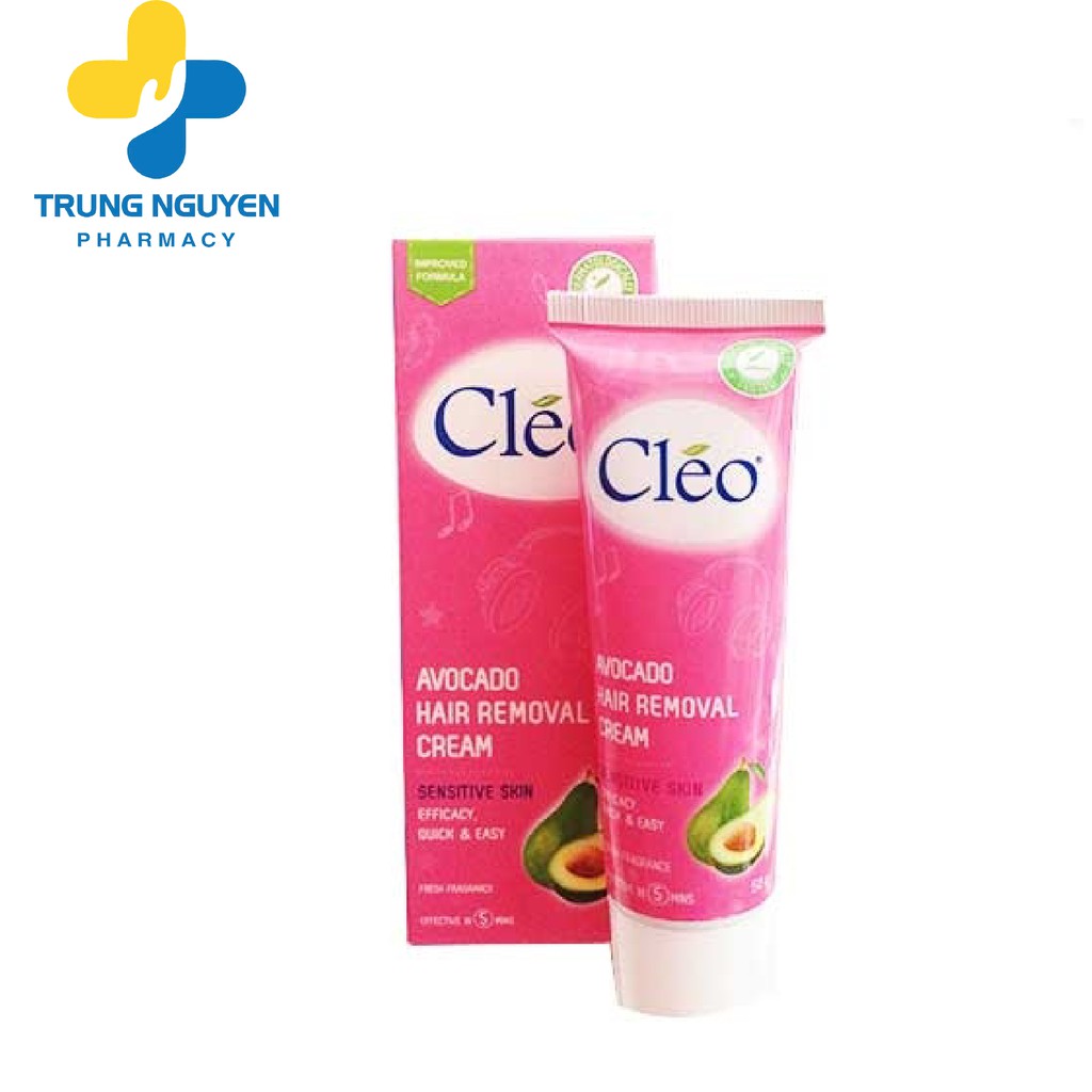 Cléo - kem bơ tẩy lông 50g
