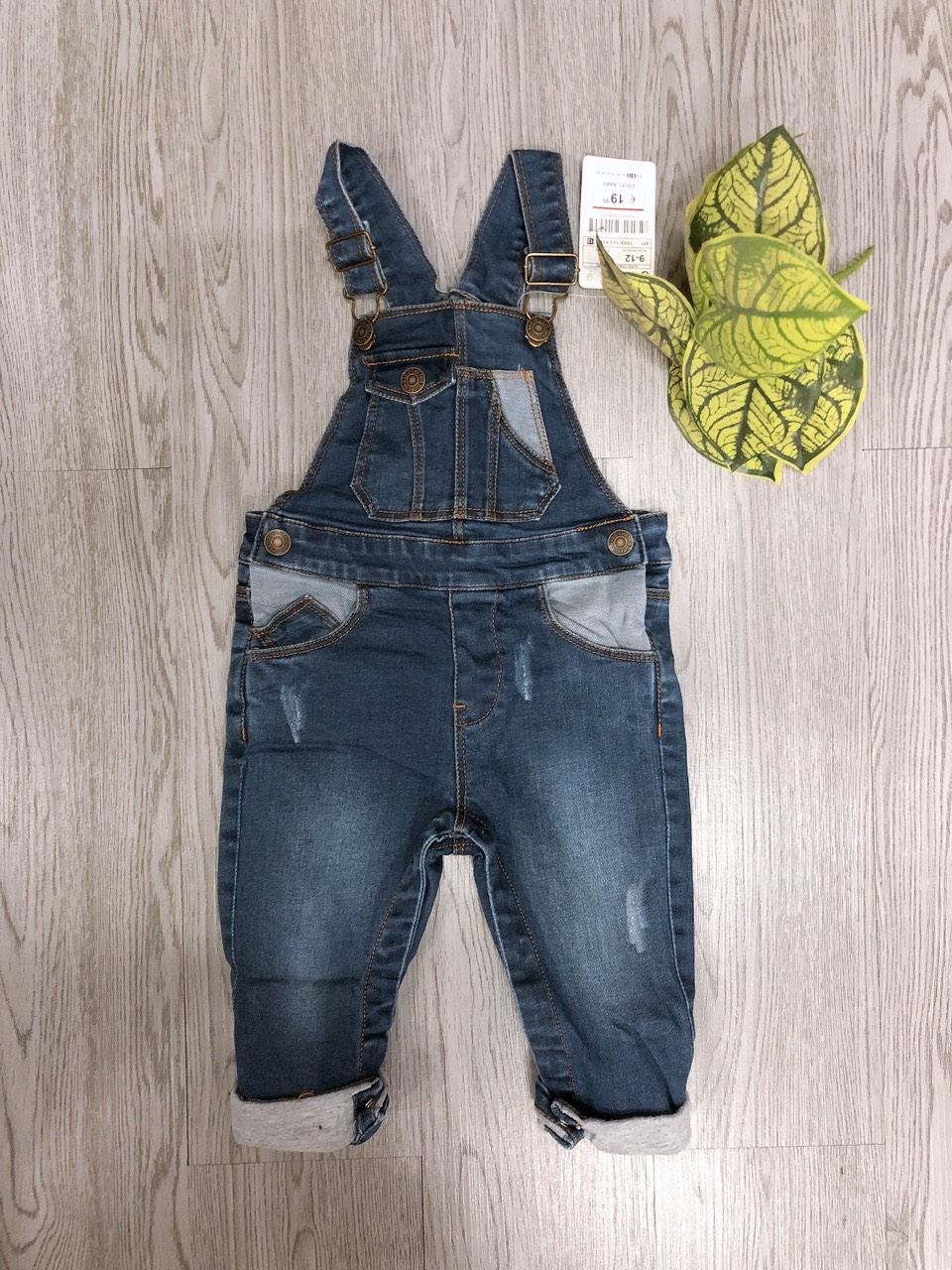 Quần yếm jean cho bé trai và bé gái từ 1-4 tuổi