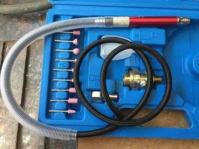 Máy mài bút khí nén mini dụng cụ mài khắc cầm tay