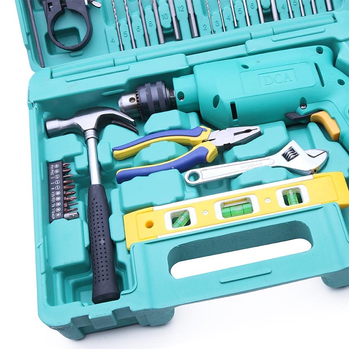 Bộ dụng cụ máy khoan đa năng dca azj04-13