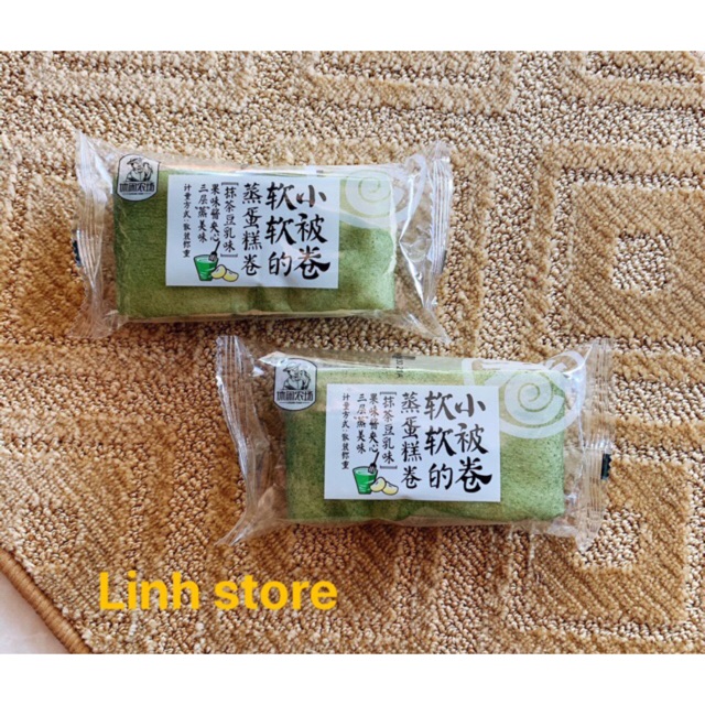 Bánh cuộn matcha 1 cái ????????