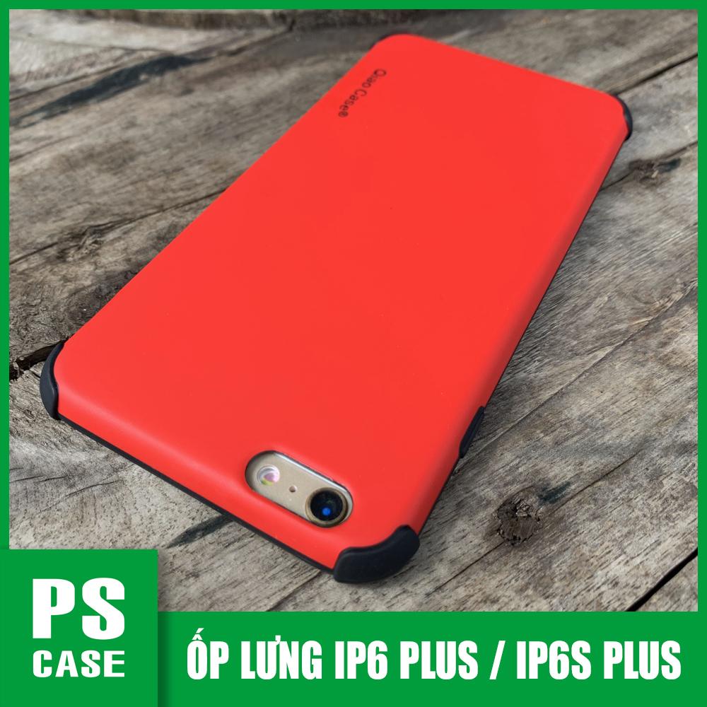 Ốp lưng chống sốc màu đỏ cao cấp giành cho iPhone 6 Plus / iPhone 6s Plus - PS Case phân phối