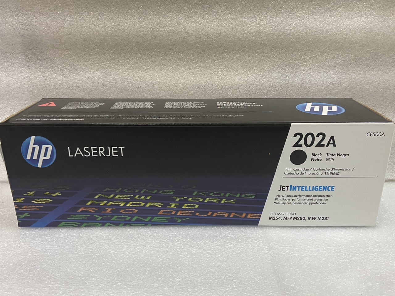 Mực in hp 202a black original laserjet toner cartridge - dùng cho máy in hp color m254 , m281 , m280