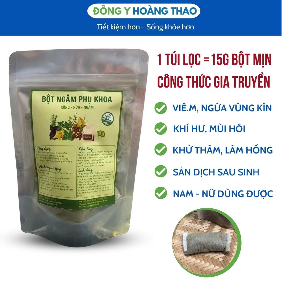 ✅Bột Thảo Dược Ngâm Phụ khoa, xông rửa vùng kín, hết ngứa mùi, sạch sản dịch