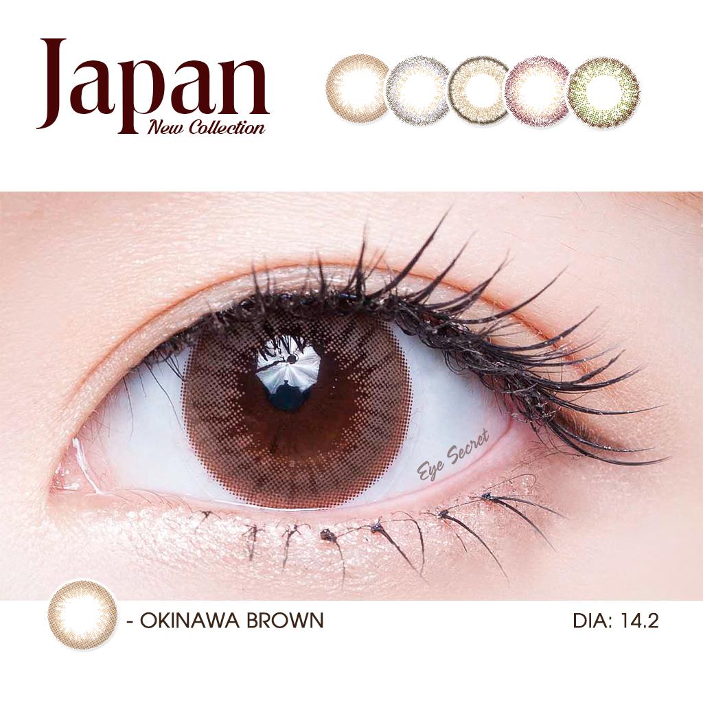 Kính Áp Tròng Eye Secret màu Okinawa Brown (Nâu) - Dòng 1 Ngày