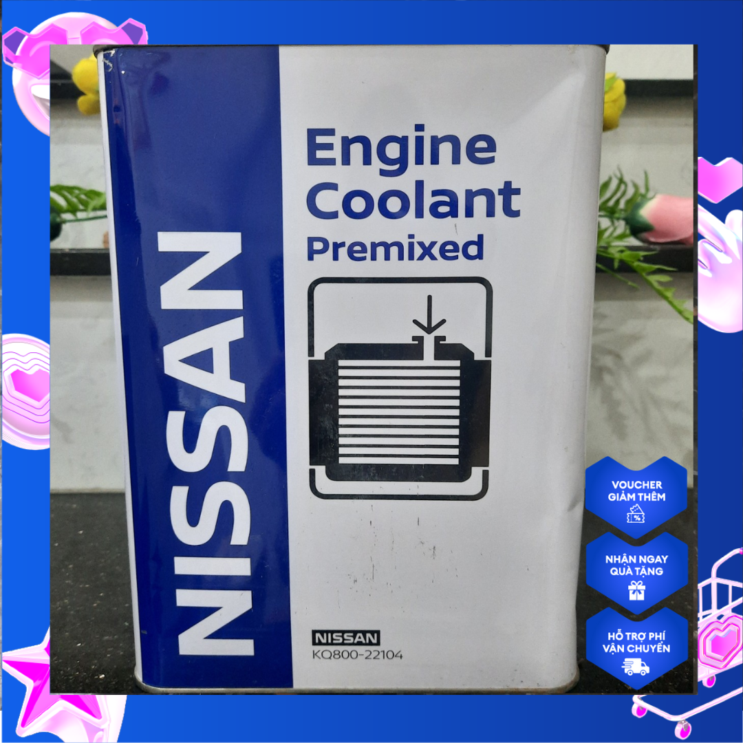 Nước làm mát xanh chính hãng nissan - engine coolant