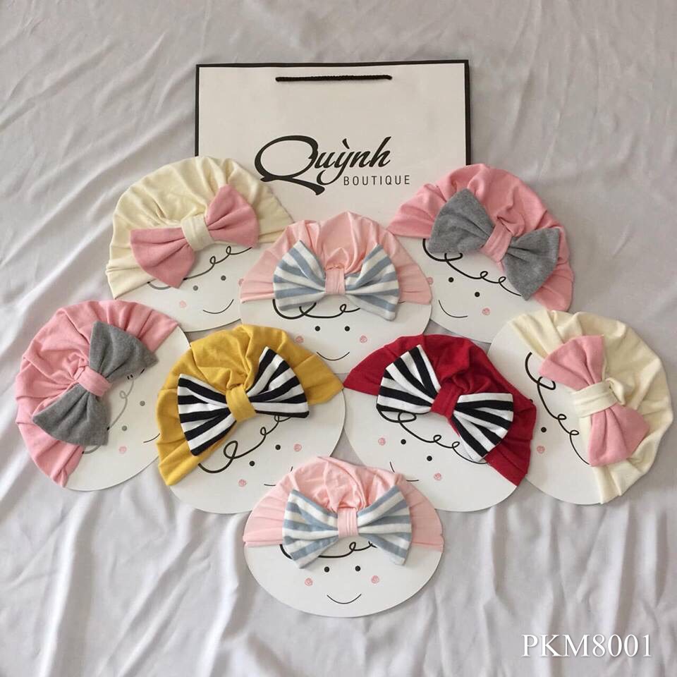 Mũ cho bé gái quỳnh boutique mũ nơ xinh cho bé